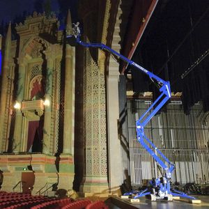 plateforme aérienne pour chantier