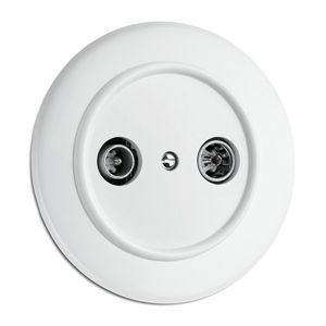 prise TV / radio / murale / en Duroplast