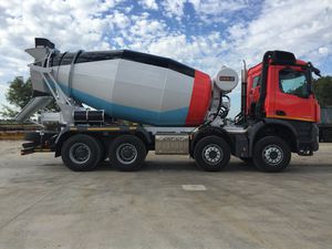 camion malaxeur diesel