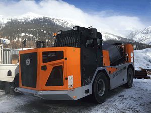 camion malaxeur diesel