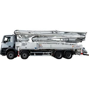 pompe à béton montée sur camion 1