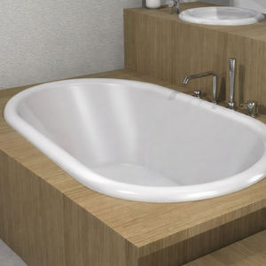 baignoire ovale 1