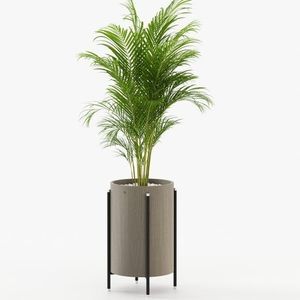 pot de fleur en chêne 1