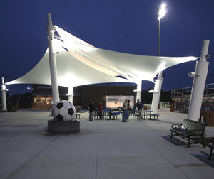 membrane architecturale en PVC