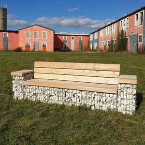 banc public pour gabion