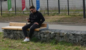 banc public moderne