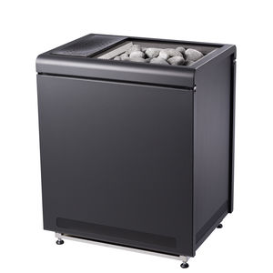 poêle de sauna contemporain
