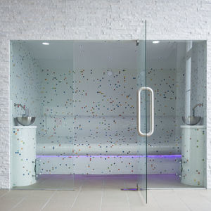 bain de vapeur avec douche intégrée