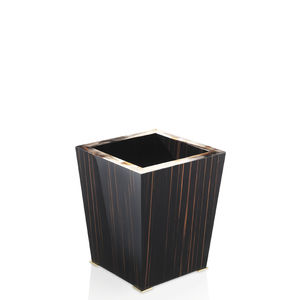 corbeille à papier en bois