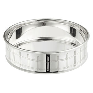 sous-verre en argent massif