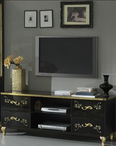 support TV sur pied de style
