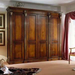 armoire classique / en bois / à porte battante