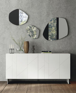 buffet contemporain / en MDF laqué / en HDF / modulaire