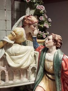 sculpture en porcelaine