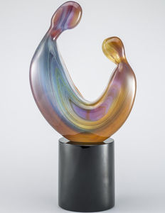 sculpture en verre de Murano