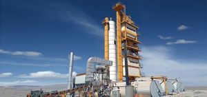 centrale d'enrobage