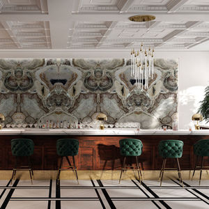 panneau décoratif de revêtement / en aluminium / en PMMA / pour plafond