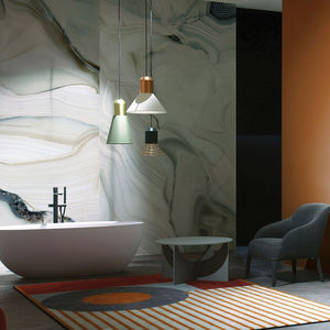 panneau décoratif de revêtement / en aluminium / en PMMA / pour plafond