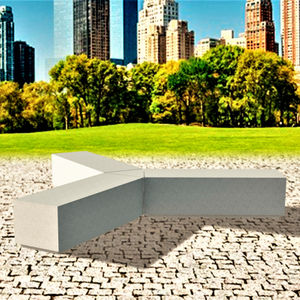 banc public contemporain