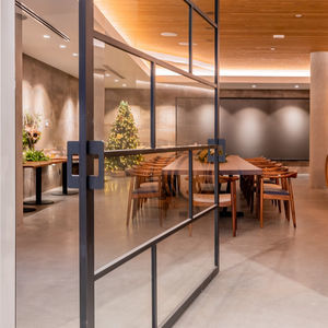 poignée de tirage pour porte en verre