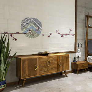 ensemble TV mural traditionnel