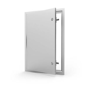 trappe d'accès pour cloison / rectangulaire / en inox