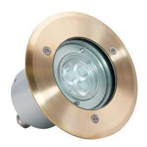 spot encastrable au sol / d'extérieur / à LED / rond