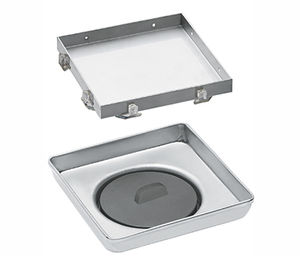 siphon de sol en acier inox