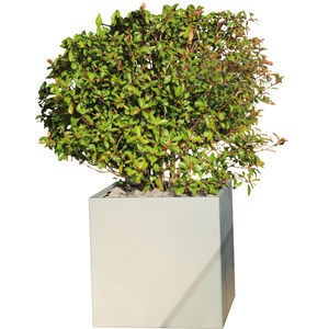 jardinière en acier inoxydable