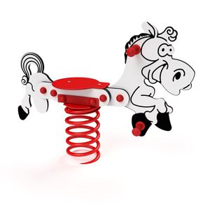 jeu à ressort en HDPE / animal / monoplace