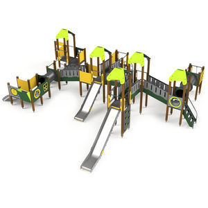 structure de jeu pour aire de jeux