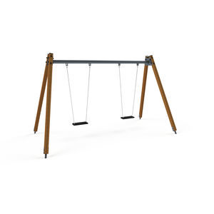 balançoire en bois