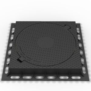 Caniveau Exterieur Grille De Drainage Fonte Couvercle De Vidange Grille De Vidange, Très Résistante Grille De Caniveau De Tranchée Crépine D'égout, Système De Drainage De Tranchée Pour Bord De Route P