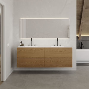 meuble vasque double