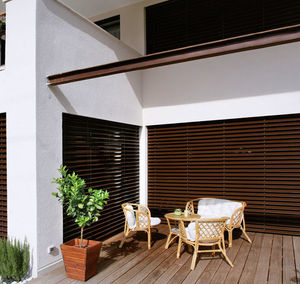 brise-soleil en aluminium extrudé