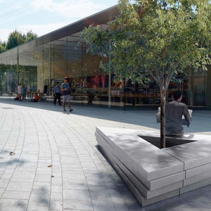 banc public contemporain