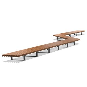 banc public contemporain