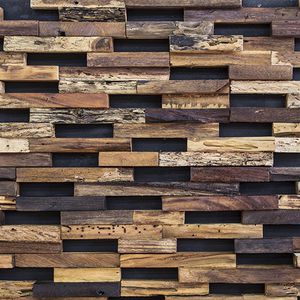 plaquette de parement en bois
