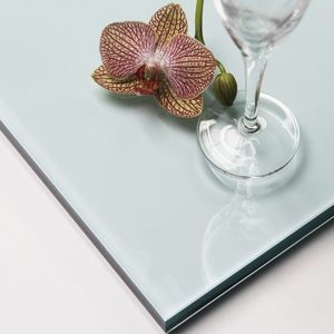 plateau de table en verre trempé