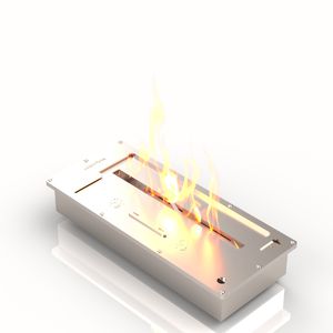 brûleur au bioéthanol en inox 1