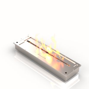 brûleur au bioéthanol en inox 1