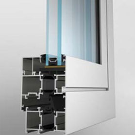 profilé pour fenêtre en aluminium