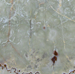 plaque de pierre en onyx