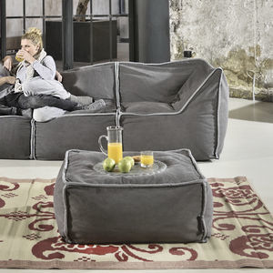 pouf contemporain