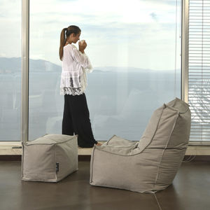 fauteuil poire contemporain