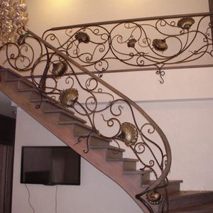 garde-corps en fer forgé