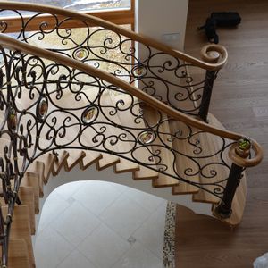 garde-corps en fer forgé
