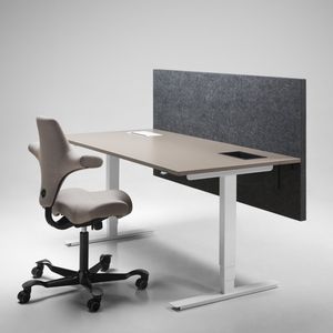 bureau en bois / contemporain / professionnel / à hauteur réglable