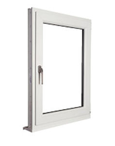 fenêtre battante / en PVC / à double vitrage / à coupure thermique