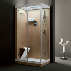 cabine de douche en verre